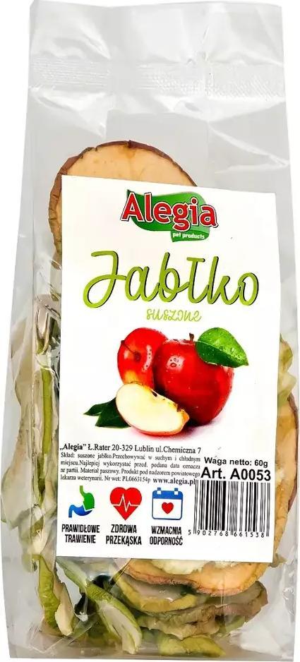Alegia ALEGIA PRZYSMAK JABLKO SUSZONE 60G A0053