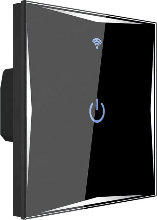 Spreest WŁĄCZNIK ŚWIATŁA LED POJEDYNCZY PREMIUM SMART WIFI SZKLANY DOTYKOWY