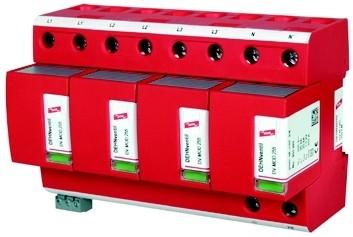 Dehn Ogranicznik przepięć typu złożonego DEHNVENTIL M TNS 255, 4-biegunowy tzw. B+C 951400