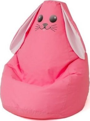 Go Gift Pufa worek sako KRÓLIK różowy L 105x80