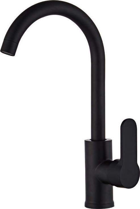 Bateria kuchenna Delvant DELVANT SENTO BATERIA STOJĄCA KUCHENNA STAL ZAOKRĄGLONA CZARNA