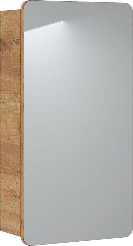 Elior Szafka łazienkowa z lustrem Borneo 12X - dąb craft