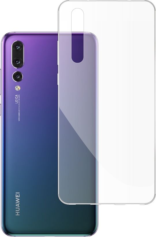 etumi Etui Do Huawei P20 Pro Gumowe Slim Clear View Pokrowiec Ochronny / Futerał Obudowa / Ochrona Clear Cover Bezbarwne Slim Case0085