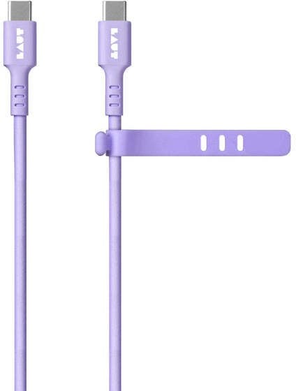 Kabel USB Laut LINK USB-C to USB-C 1.5m 60 Watt purple