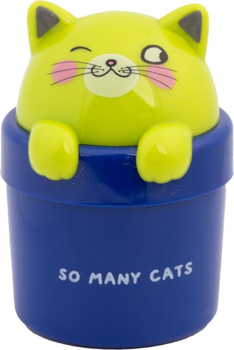 Temperówka pojedyncza z pojemnikiem So Many Cats MG