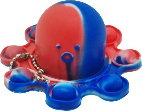 Breloczek myHomelife Zabawka breloczek sensoryczna POPit ośmiorniczka mix kolorów