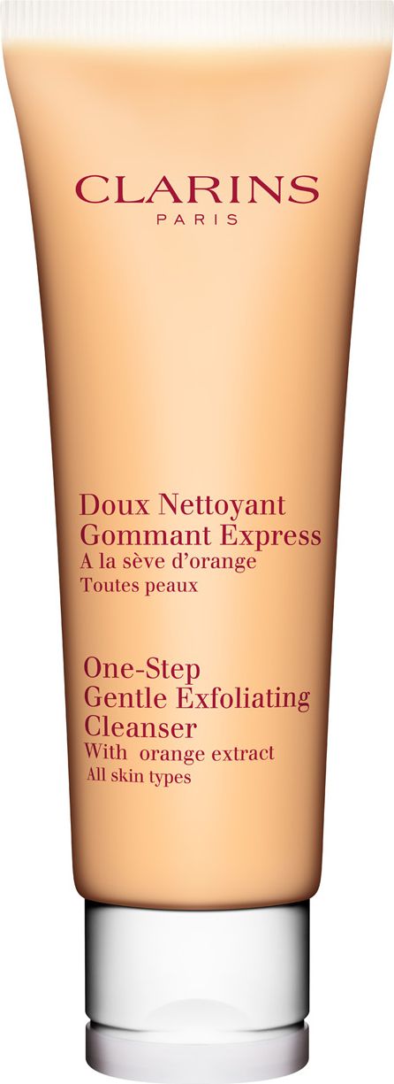 Clarins One Step Gentle Exfoliating Cleanser - kremowy peeling z wyciągiem z pomarańczy 125ml