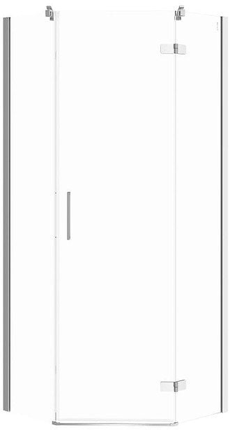 KABINA PRYSZNICOWA PIĘCIOKĄTNA CITY 80X80X195 PRAWA SZKŁO TRANS.