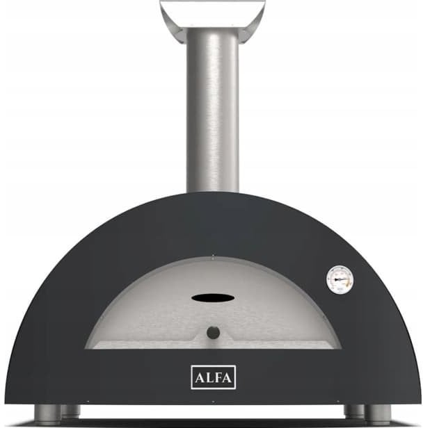 Alfa Forni Moderno 2 Pizze Hybrid-Pizzaofen Ardesia Grey