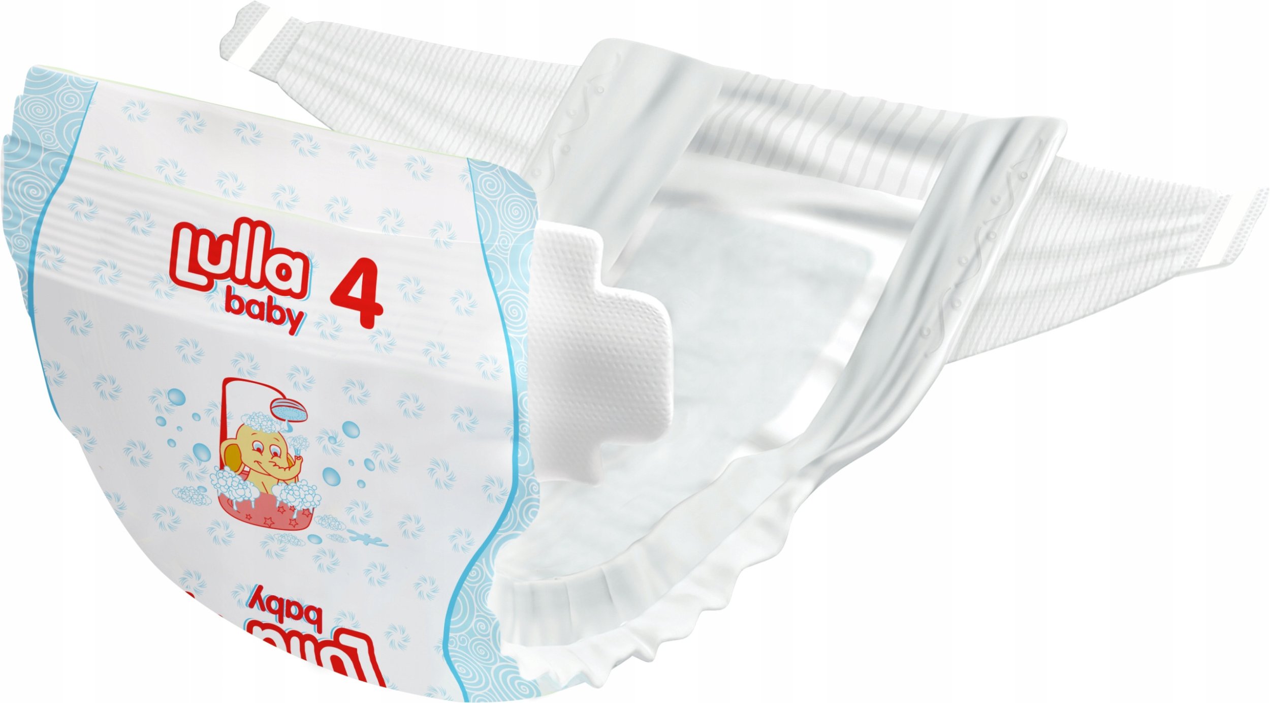 Lulla Baby Pieluszki Jednorazowe Rozmiar 4, 60 szt. JUMBO PACK
