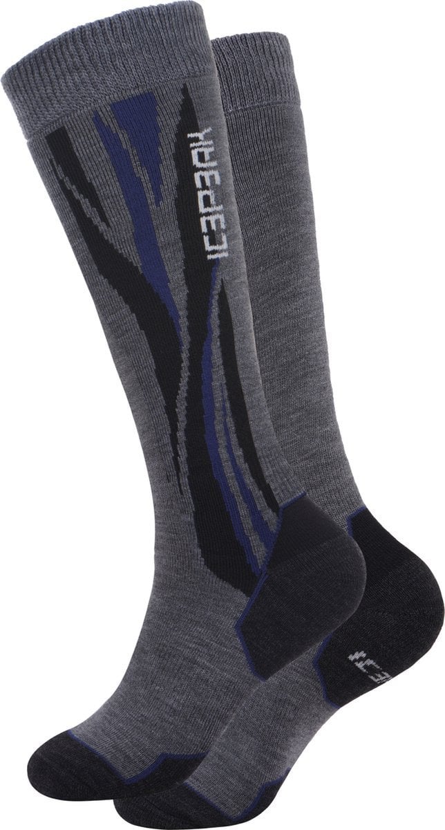 Icepeak termo kojinės ILSENBURG, 2 vnt., pilkos spalvos