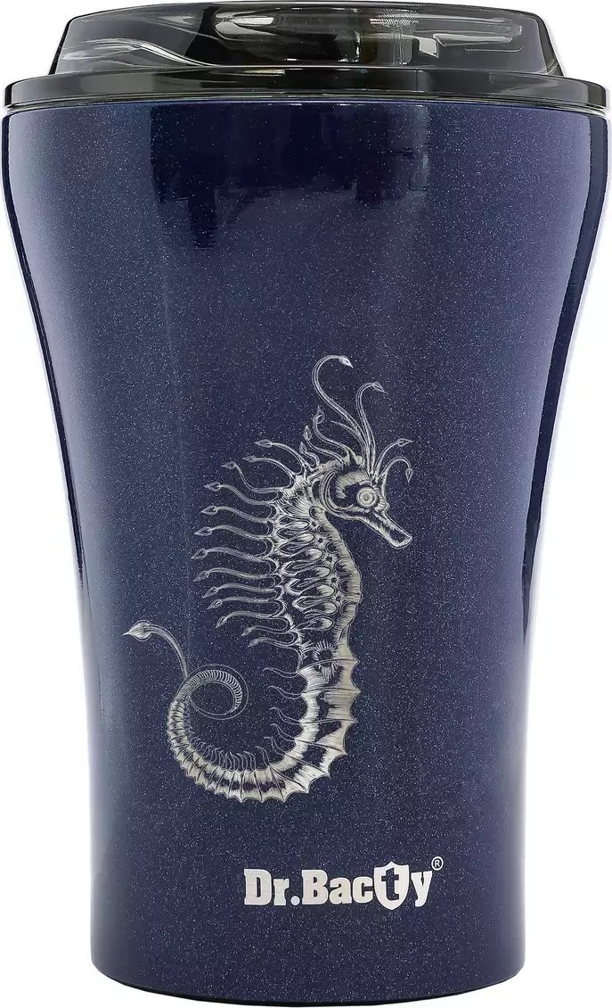 Dr.Bacty Apollo Ceramic Thermal Mug Navy blue 236ml SEAHORS