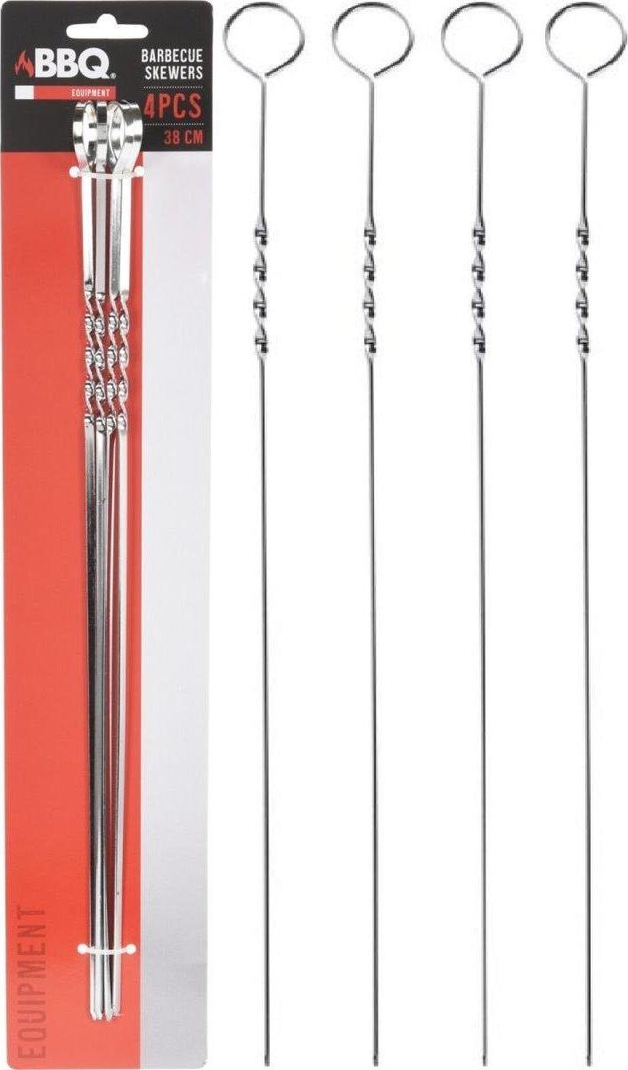 BBQ SZPIKULEC DO SZASZŁYKÓW 4SZT DŁ. 37,5CM