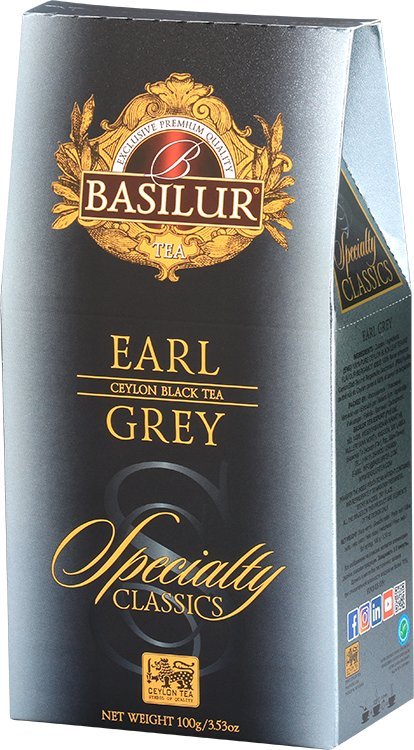 Basilur Herbata czarna cejlońska Basilur Earl Grey 100g