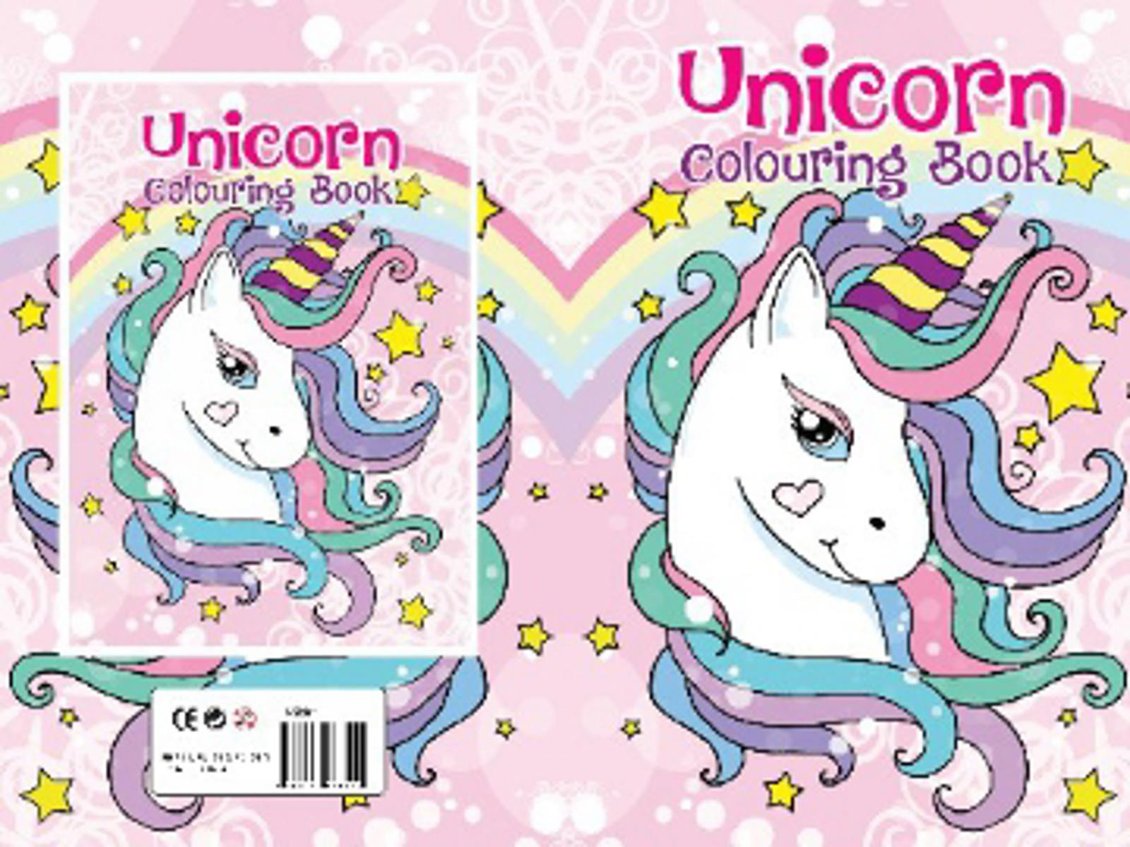 Carioca Malebog A4 Unicorn.2 16 sider