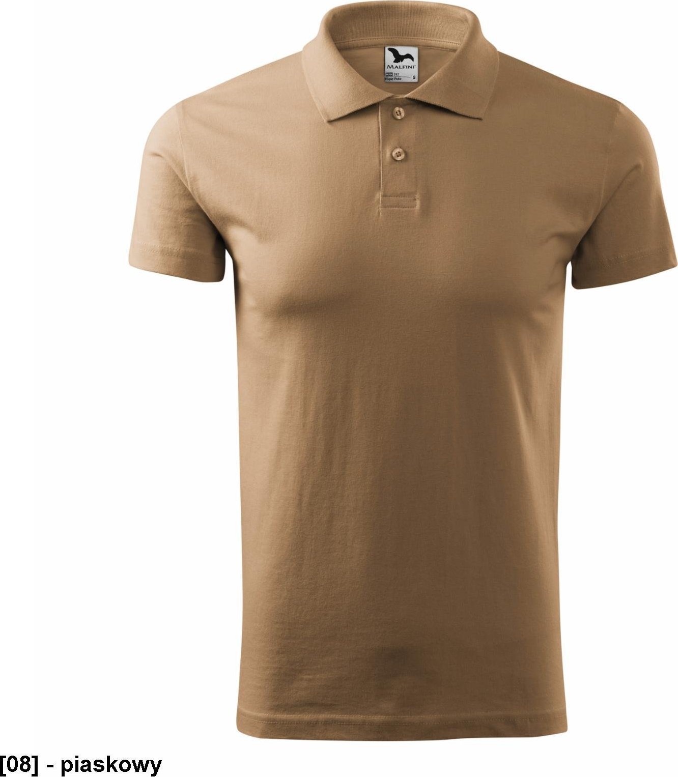 MALFINI Single J. 202 - ADLER - Koszulka polo męska, 180 g/m, - piaskowy - rozmiar XL