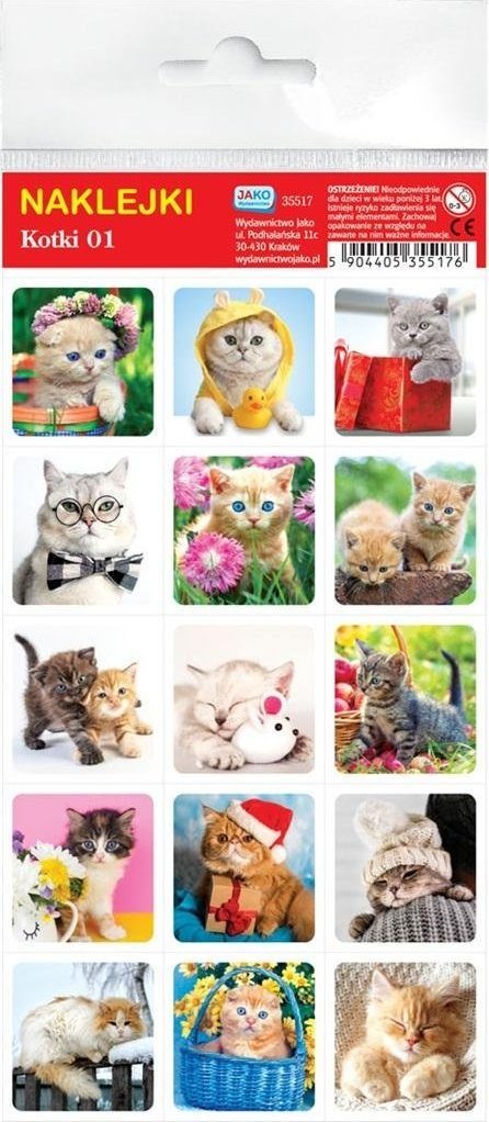 Wydawnictwo Jako Naklejki. Kotki