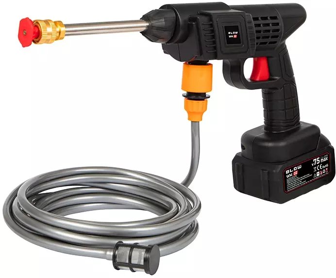 Bezprzewodowa myjka ciśnieniowa akumulatorowa BLOW WM-02 26Bar + akcesoria