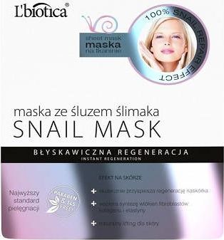 Lbiotica L'biotica SNAIL MASK Maska ze śluzem ślima