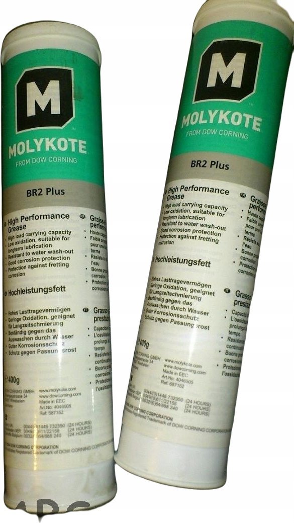 Molykote Molykote BR2 plus 400g smar molibdenowy do wysokich obciążeń