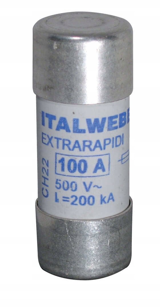 Eti-Polam Wkładka bezpiecznikowa cylindryczna 22x58mm 100A aR 690V CH22UQ 002645025