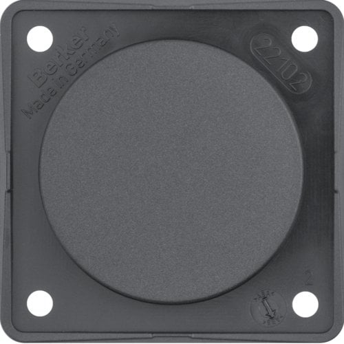 Hager Zaślepka antracyt mat 945162505