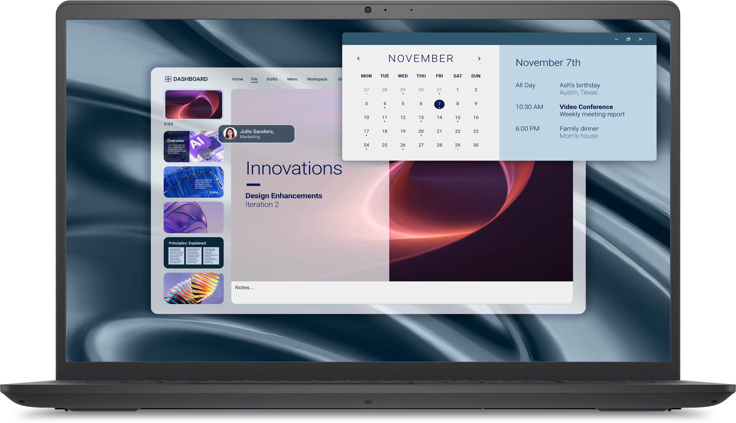 Laptop Dell NTB Pro 15 Essential PV15255/AMD R5 7520U/8GB/512SSD/15.6" FHD/AMD Radeon 610M/65W/WLAN/Backlit Kb/W11P/3Y PS NBD
