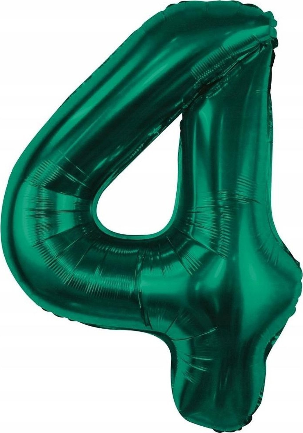 GoDan Balon foliowy B&C cyfra 4 zieleń butelkowa 85cm