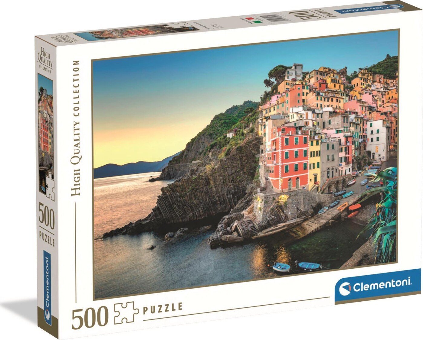 Clementoni Puzzle HQ Riomaggiore Coast 500 elementów (35570)