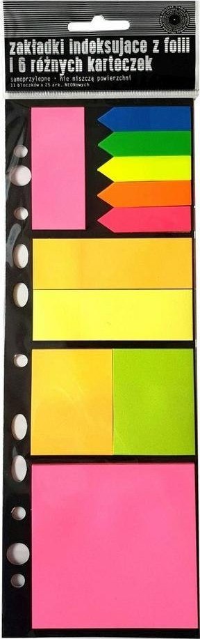 Ziemia Obiecana Zakładki idenksujące i karteczki samoprzylepne