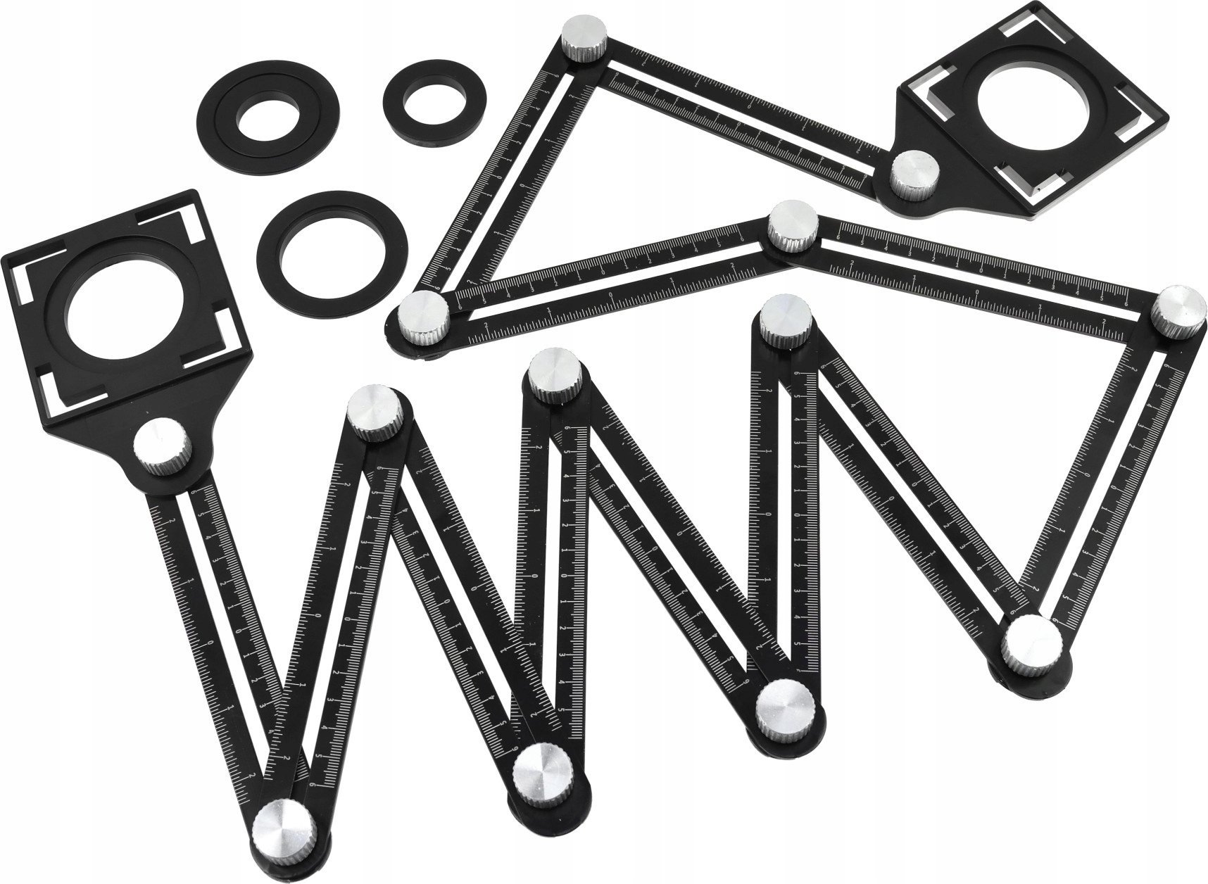 Geko Szablon-Przymiar do otworów płytek 12 ramion