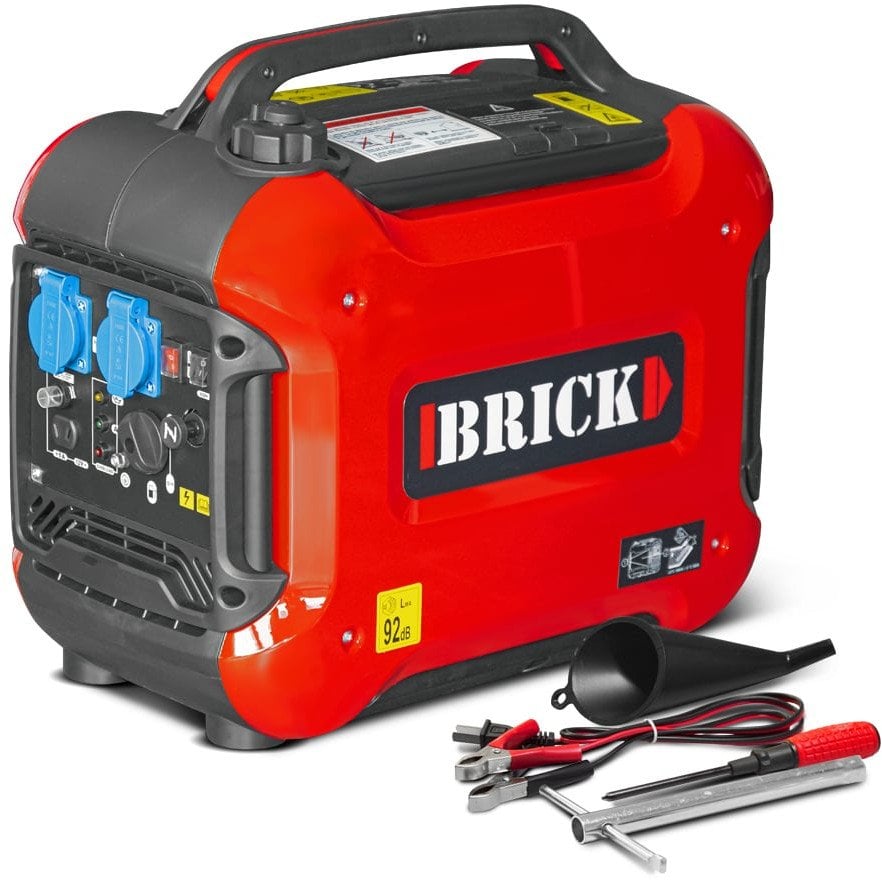 Inverter gasoline generator BRICK BGI2000S, nominal power 1.7 kW, maximum 2 kW