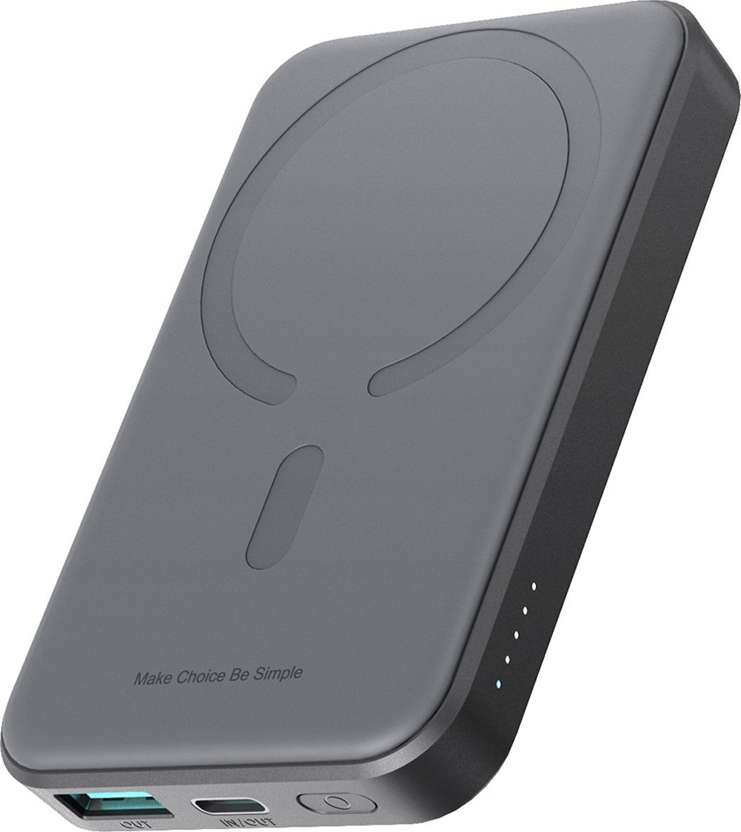 Powerbank Joyroom JR-W020 Mini Magnetic MagSafe Wireless 5000mAh Czarny