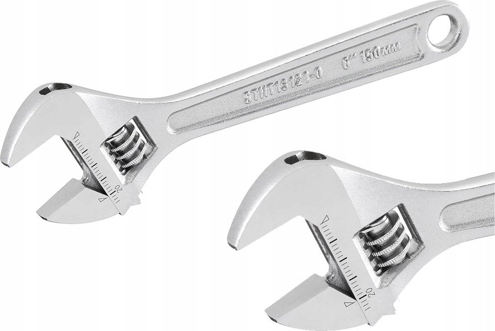 Stanley Klucz nastawny 19mm dł.150mm,z podziałką,karta