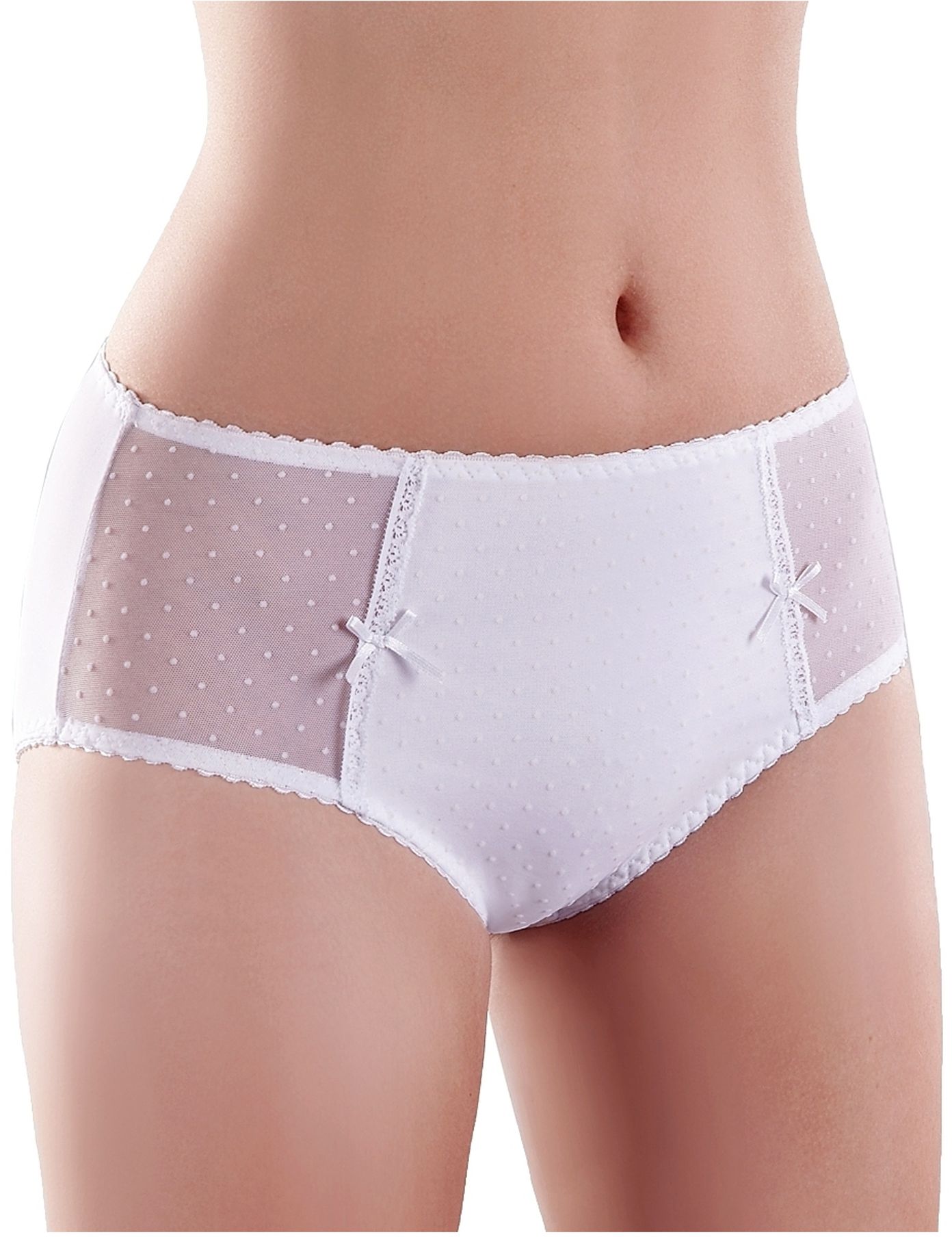 Modo (U) Figi damskie 255 białe r. L