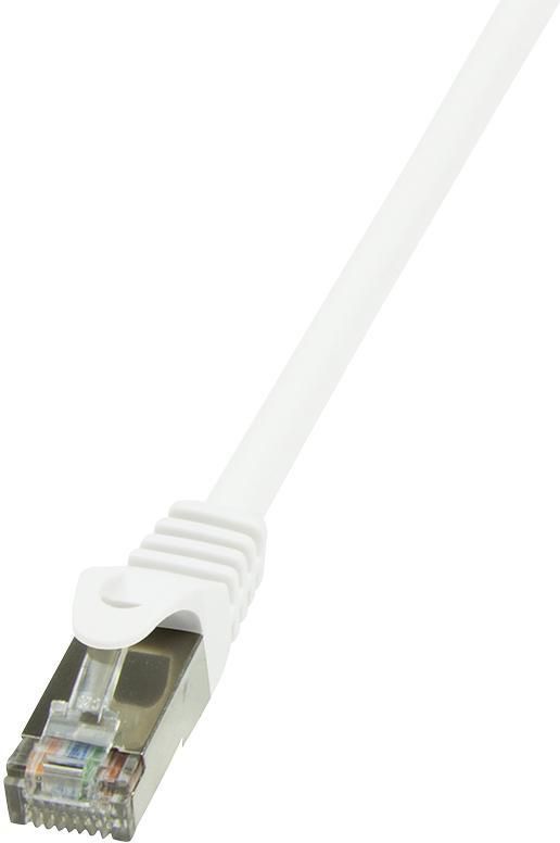 LogiLink Patchcord CAT 6 F/UTP EconLine 1m, Biały (CP2031S)