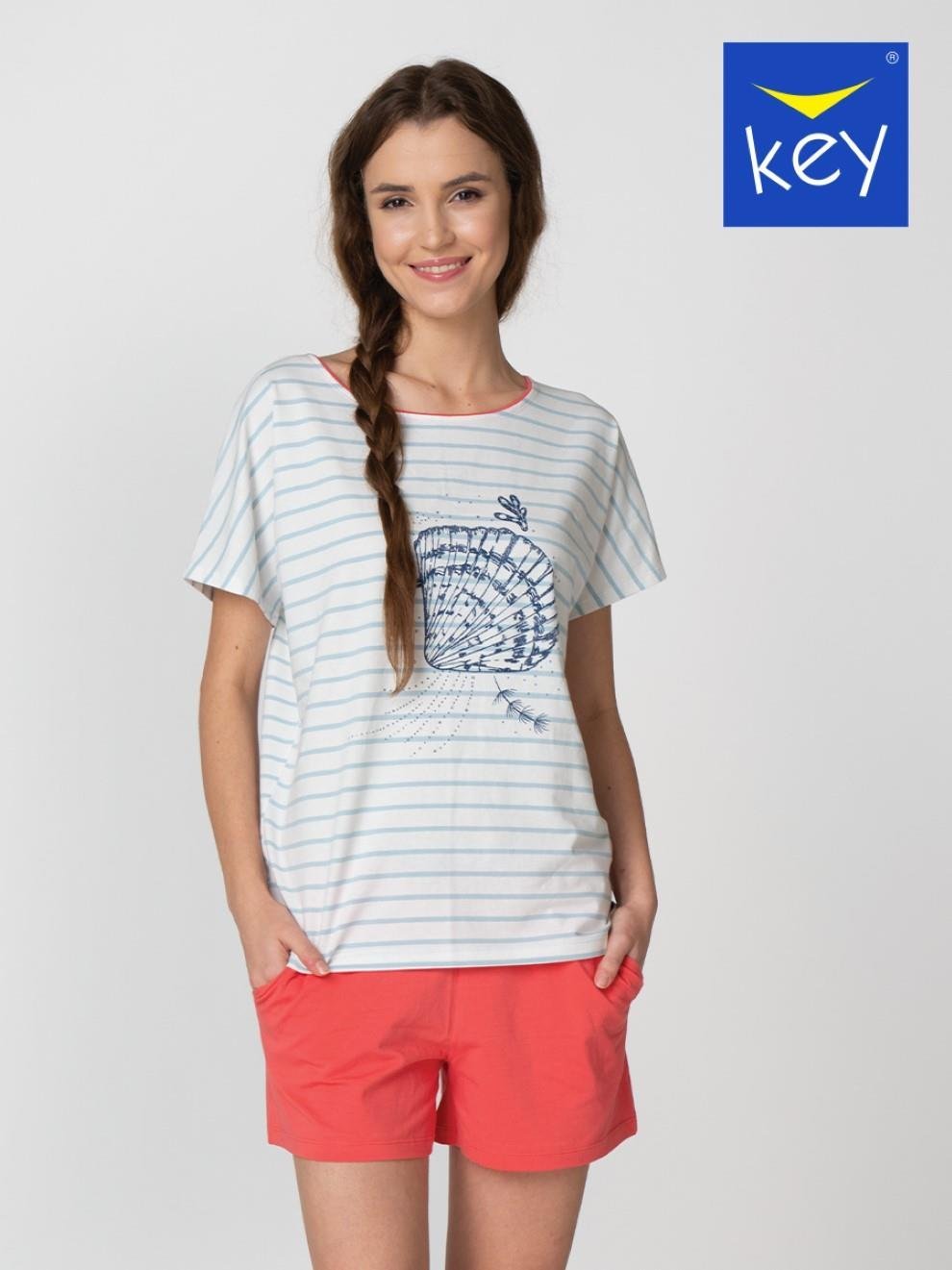 Key Piżama damska krótki rękaw M