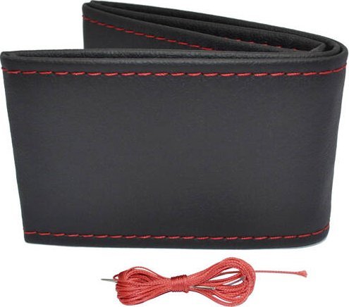 AMiO Pokrowiec sznurowany na kierownicę samochodową M 37-39cm OTOM-OTDK103