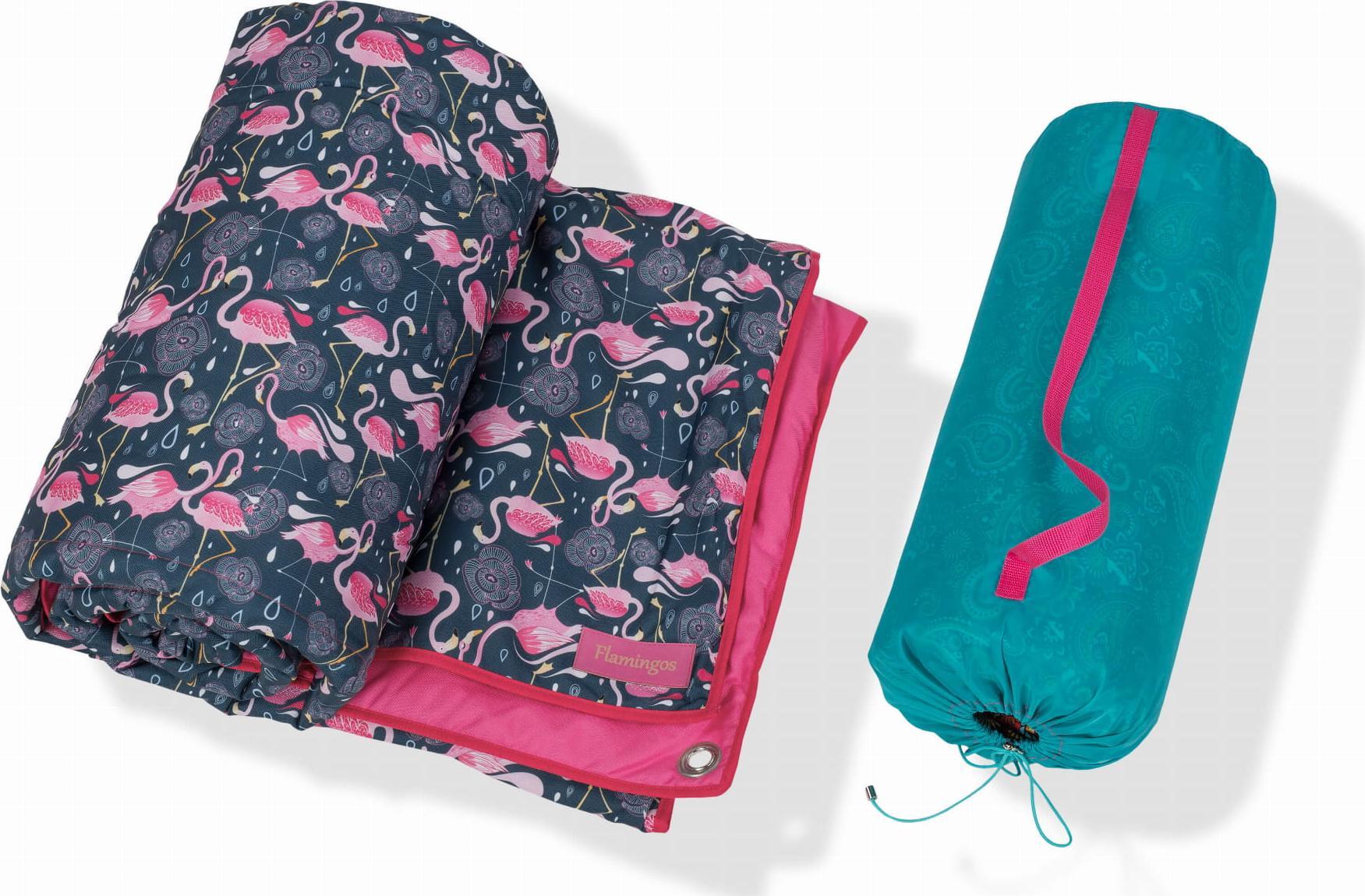 Flamingos Mata na plażę 78x180 Flamingos