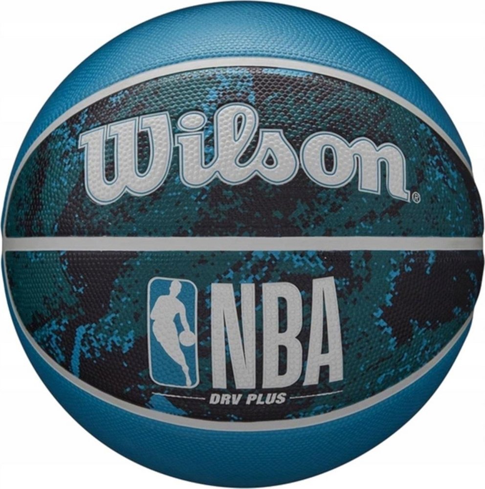 Wilson PIŁKA DO KOSZYKÓWKI WILSON NBA DRV PLUS VIBE WZ3012602XB7 R.7 czarno niebieska