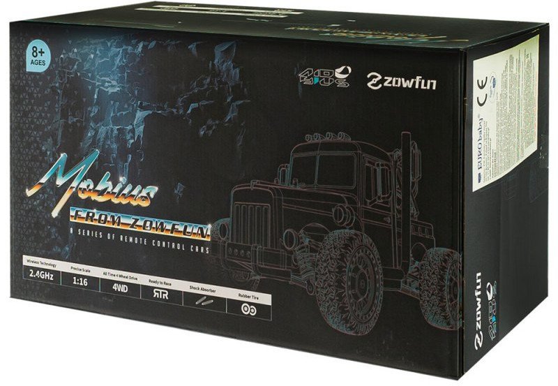 SAMOCHÓD ZDALNIE STEROWANY CIĘŻARÓWKA AMORTYZATORY