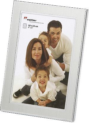 Ramka Walther Jazz, 15x20, metalowa, srebrna (PJ520S)