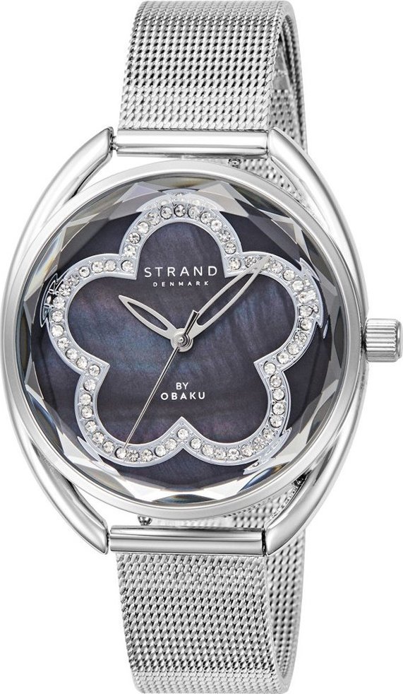 Zegarek Strand Zegarek damski Strand S734LXCBMC CYRKONIE srebrny