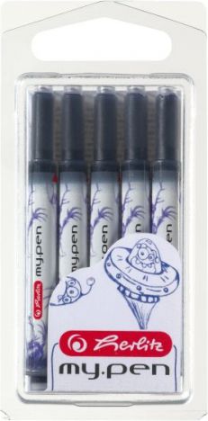 Herlitz Naboje do pióra My.Pen niebieskie (0010983443)