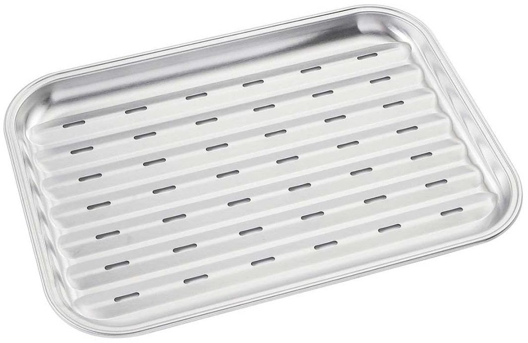 STALOWA TACA 34x24,5cm DO GRILLA GRILLOWANIA KINGHOFF KH-1916