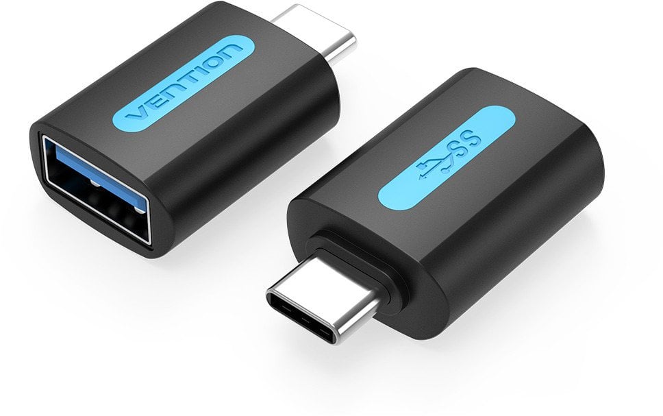 Vention CDUB0 zmieniacz płci / kabli USB C USB A Czarny