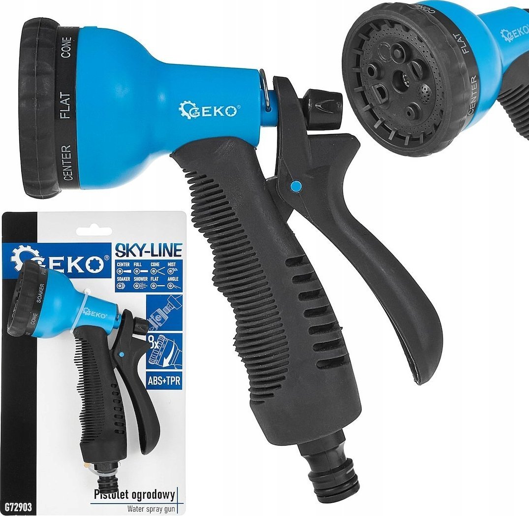 Pistolet ogrodowy 8-funkcji SKY-LINE (48)