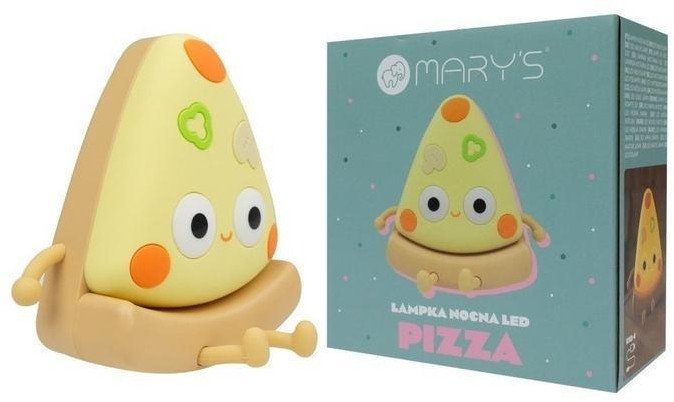Lampka nocna LED pizza