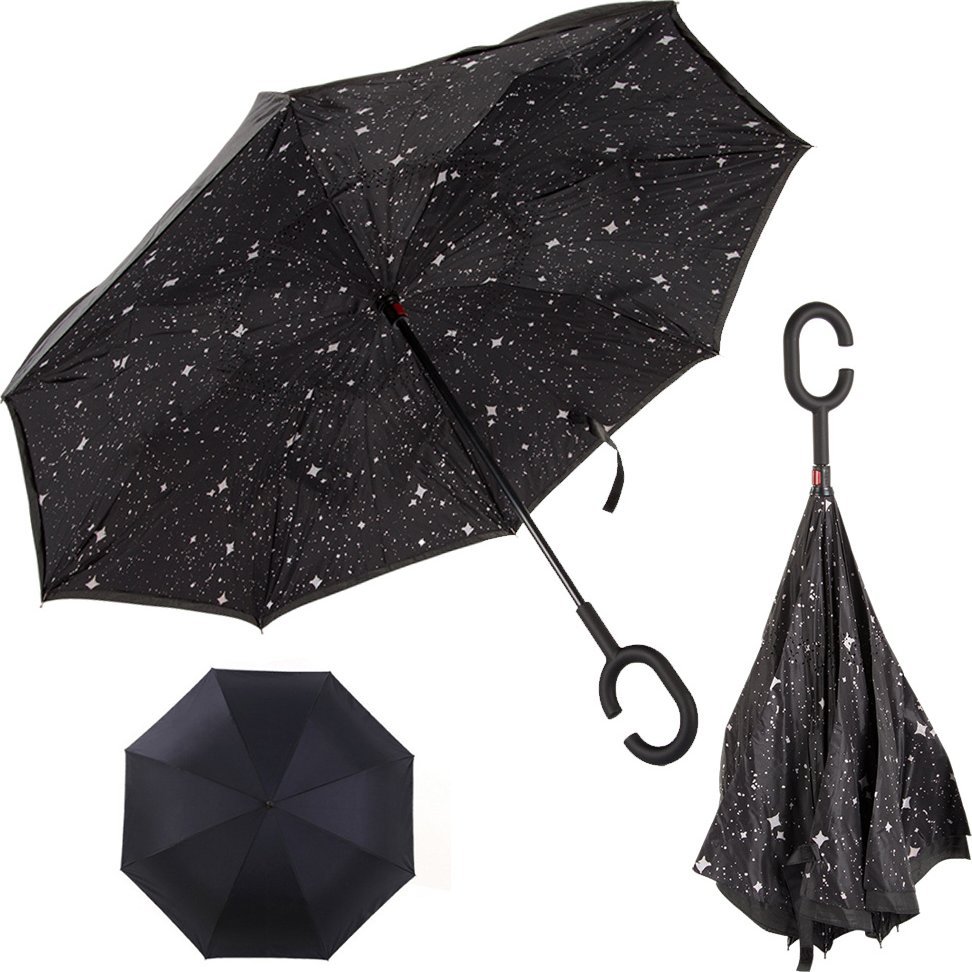 Verk Parasol parasolka odwrócony składany odwrotnie mocne druty solidny stojący Parasol parasolka odwrócony składany odwrotnie mocne druty solidny sto