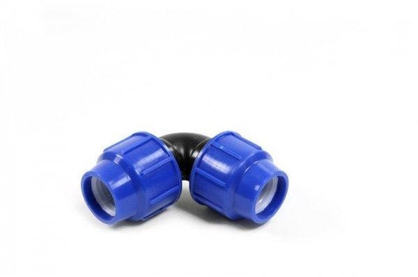 90° ELBOW Ø50 PERLA BLUE